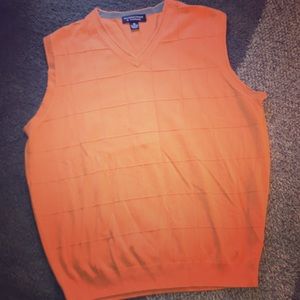 Orange Sweater Vest